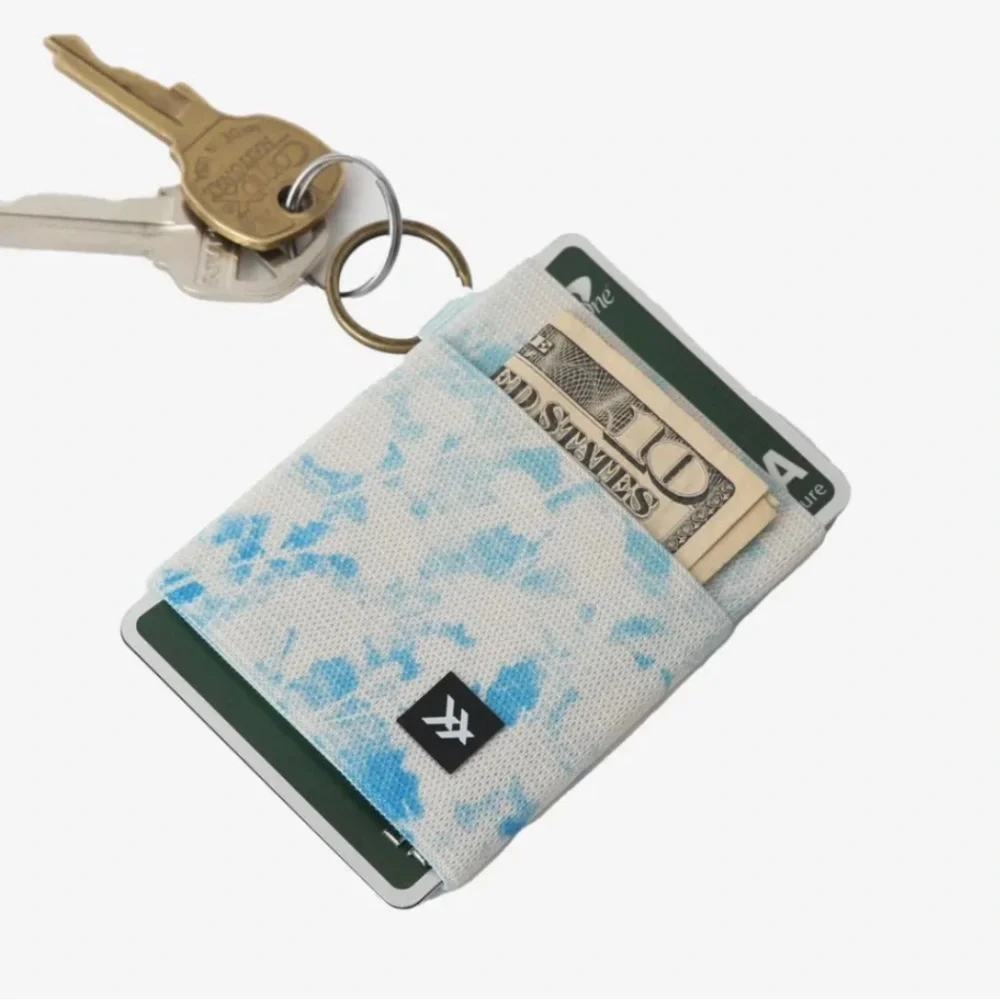 NWT Thread Blue Compact Elastic Wallet